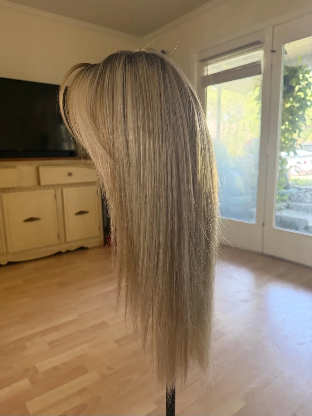 Blonde Long Straight Women’s Wig